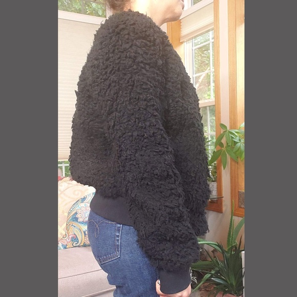 Who What Wear Teddy Bomber Jacket - Picture 2 of 5